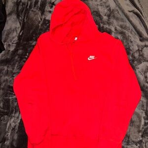 Nike unisex Bright Red Hoodie